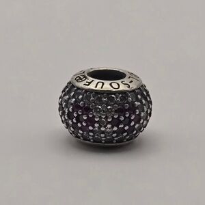 Soufeel 925 Sterling Silver Pave Crystal ~ Fits Pandora Bracelet